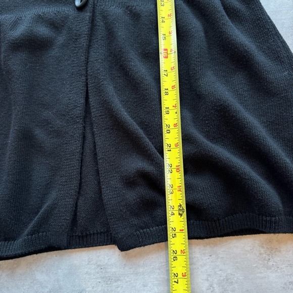 Vince Cotton Cashmere Single Button Cardigan Sweater, Size Medium, Black - Picture 8 of 8